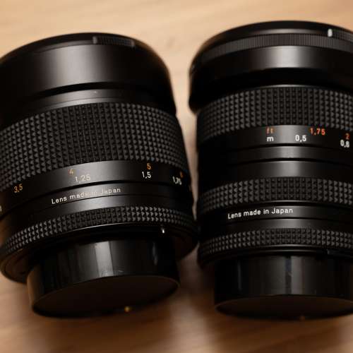 Contax RX + 28-70mm + 85mm f1.4 Zeiss T* sony canon nikon