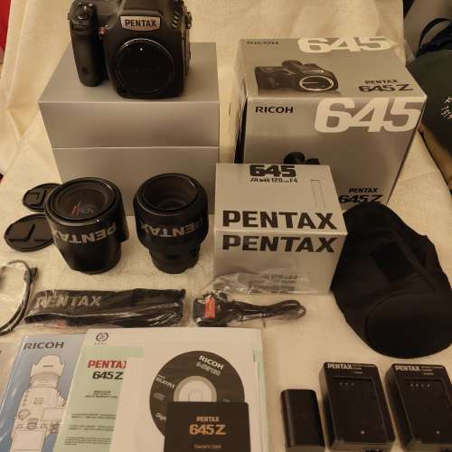 97%如新中幅機皇PENTAX 645Z齊包裝配件晝質勝1Dx3 Nikon D6高ISO快拍遠勝Hasselbla...