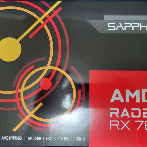 全新未開行貨有單保 Sapphire AMD RX 7800 XT 16GB non 6700 6800 6900 7600 7900 ...