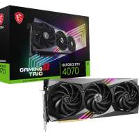 放MSI GeForce RTX4070 12GB GDDR6X GAMING X TRIO