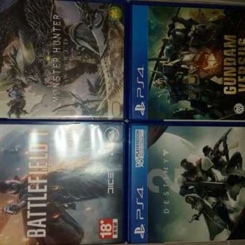 PS4 game x 4