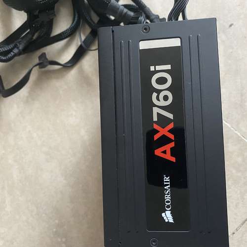 Corsair AX760i 火牛 - 二手或全新機箱電源散熱, 電腦 - DCFever.com