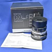 新淨行貨有盒 Voigtlandeer 23mm F1.2 For Nikon Z nokton D 原生Z卡口 手動鏡 復古...