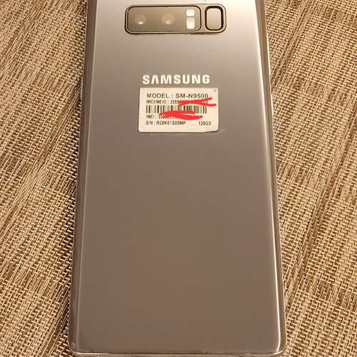 Samsung Galaxy Note 8 128GB 紫色