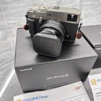 Fujifilm X pro 3 dura silver 银色鈦金,行貨
