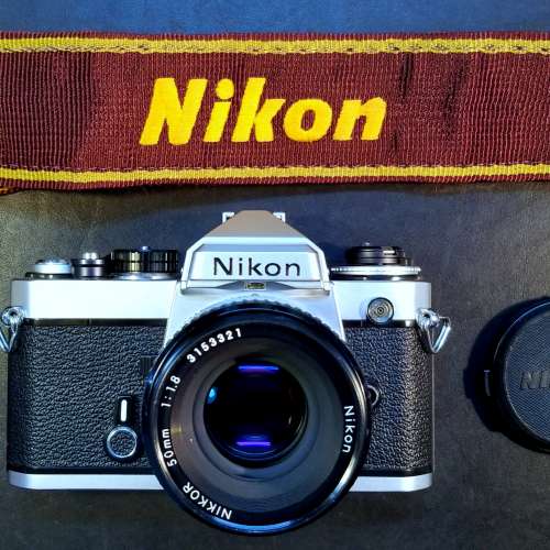 Nikon FE 機身 Nikkor 50mm F1.8標準鏡