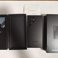 完美如新,原廠貼紙未撕,512GB,香港行貨,黑色Samsung s23 ultra 5G 雙卡雙待 dual s...