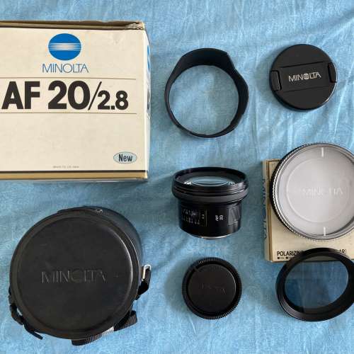 Minolta 20/2.8 90% Sony A Mount