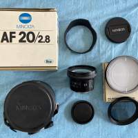 Minolta 20/2.8 90% Sony A Mount