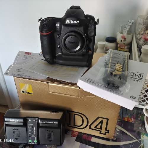 Nikon D4 全套9成新sc..21068