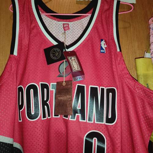 全新 Damian Lillard Portland retro swingman jersey
