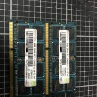 出售   RAMAXEL  DDR3 12800S  4GX2   ram Notebook