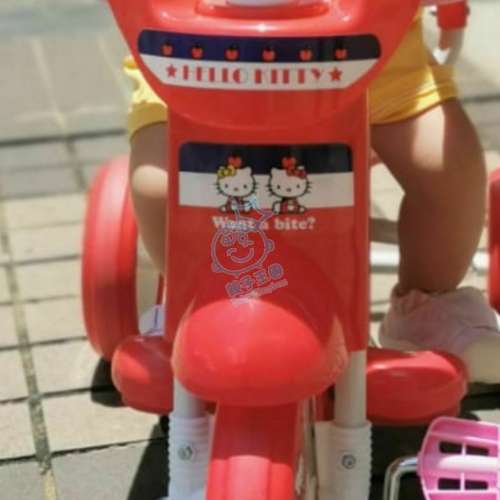 Hello Kitty 3輪車，8成新