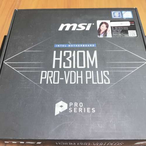 MSI H310m Pro-VDH plus （沒畫面）