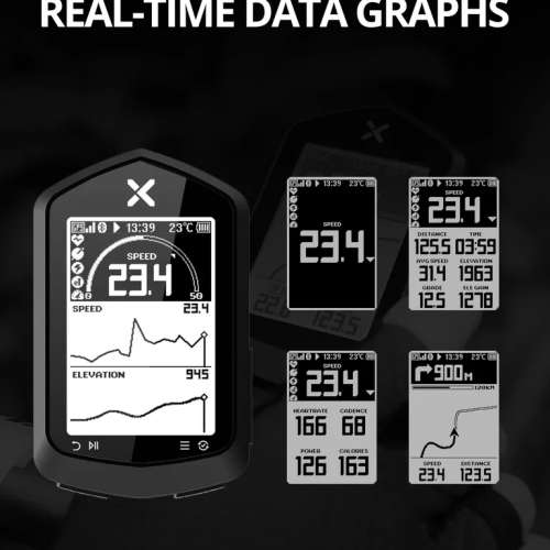 100%New Xoss NAV 行者辰 GPS 無線 單車碼錶  中英文  Bike Computer 送 SRAM 延伸座