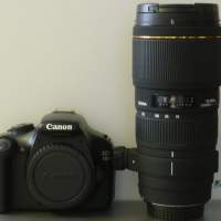 Canon 1100D + Sigma AF70-200mm f2.8 EX