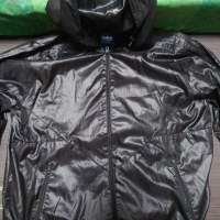 All black Adidas originals jacket XL