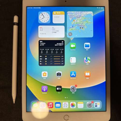 Ipad 7th gen 128gb wifi(銀色) + apple pen