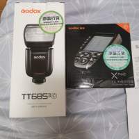 Godox 閃光燈TT685II 及 無線引閃X PRO 一套 (for canon)