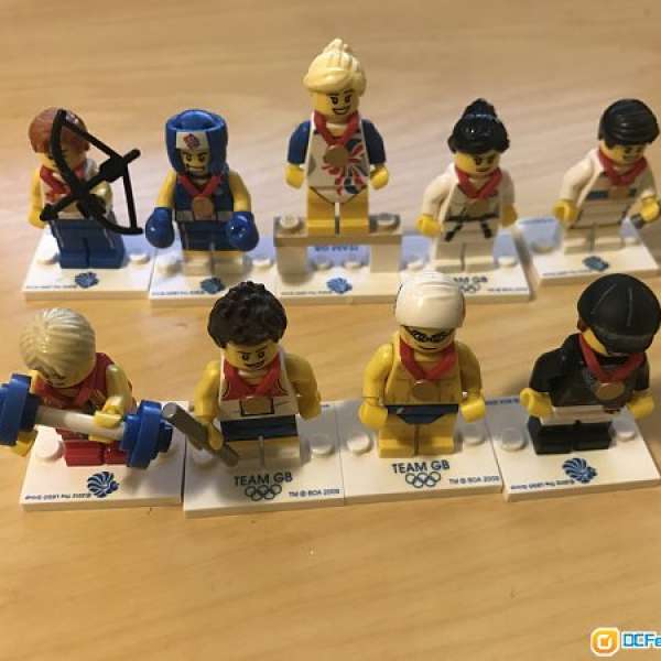 LEGO 英國倫敦奧運2012 Olympic 8909 Team GB 英國隊 Minifigures