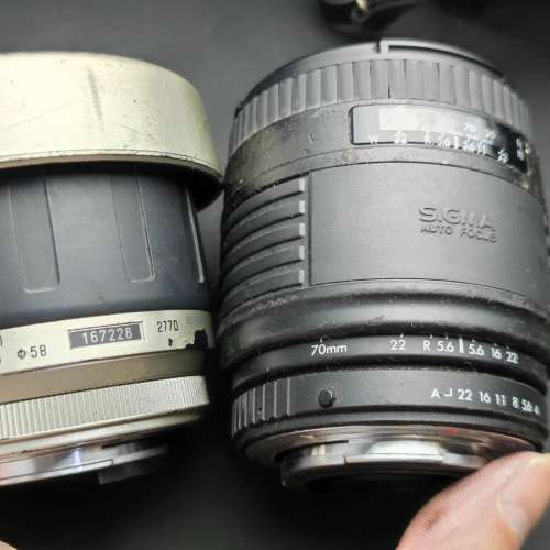 Tamron Af 28-80mm, sigma Af 70-210mm(Pentax ) ***直落pentax單反使用