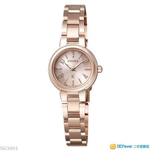 CITIZEN xC 光動能腕錶 (EW5452-58X)-玫塊金