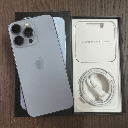 iPhone 13 Pro 256gb 港行天峰藍 有盒齊原裝配件