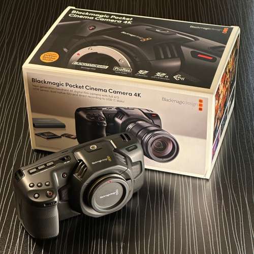 Black magic pocket cinema camera 4K