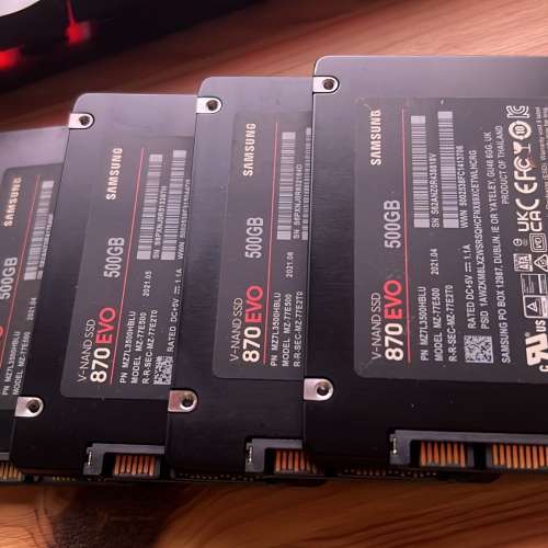 SAMSUNG 870EVO 500GB