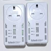 Aztech HL119EP 600Mbps HomePlug 一對