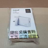 In & Out Fast Charger 20W (USB type-C output) 100%new un-open