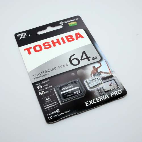 Toshiba Exceria Pro M401 64GB SDHC Memory Card (Class 3)