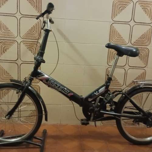 20 吋 黑白摺車