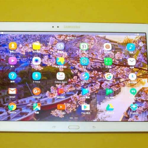 合睇片WIFI版性能良好Samsung TabS 10.5吋SM-T800 16GB Android6.0.1已裝MyTV Super