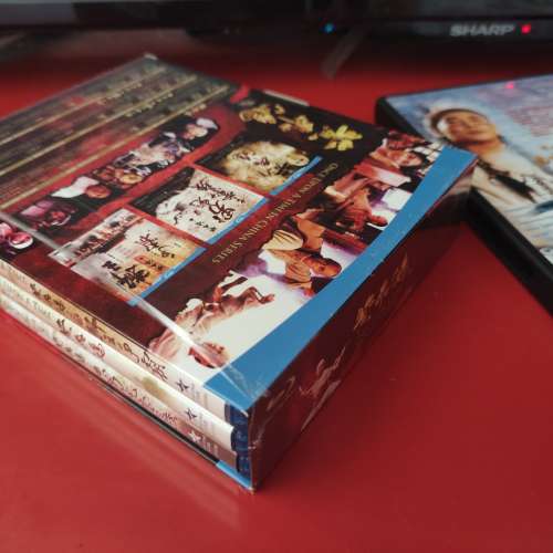 (95% New. 3bd + 1dvd) 李連杰 黃飛鴻 1-4 #徐克 洪金寶 關之琳 熊欣欣