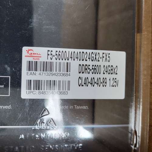 G.SKILL FLARE X5 DDR5 5600 MHz 24GBx2