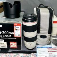 Canon EF70-200mm f/2.8L IS II USM 鏡頭，九成新，原廠行貨