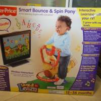FISHER PRICE Smart Bounce & Spin Pony USED