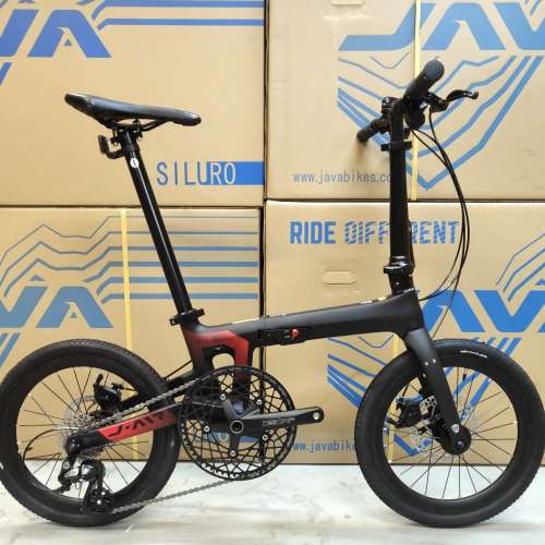 《免費送貨/送頭盔》JAVA J-AIR-X3 (58T) - 8速 油壓碟剎 58T牙盤 16吋 碳纖 摺疊單車