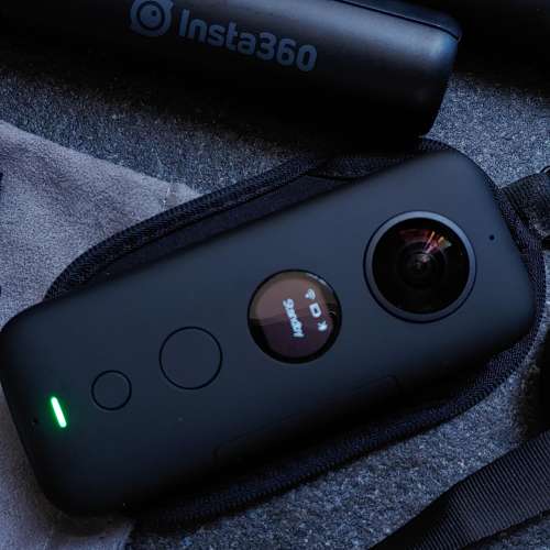 Insta360 one X子彈時間飛彈自拍桿潛水殼