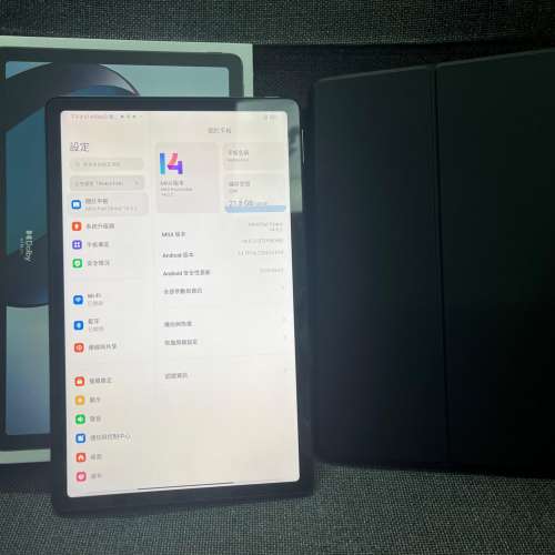 95%新 銀色Redmi Pad 連 Redmi Pad Flip Case黑色 (非SE版) 10.61吋 紅米 平板