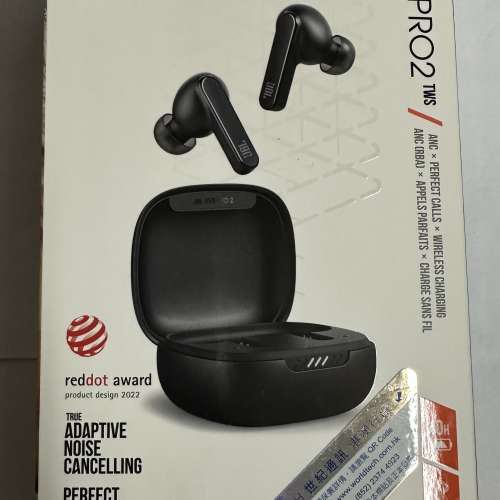 JBL Live Pro 2 TWS 耳機 黑色