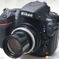 Bausch & Lomb BALTAR 75mm T2.3（改Nikon）美國白鏡皇 35mm大電影鏡Canon 大機 SO...