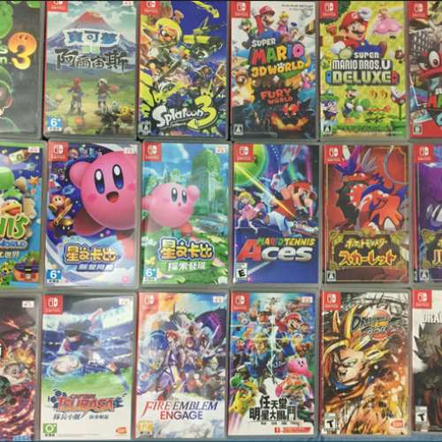 Nintendo Switch 遊戲 價錢在內文