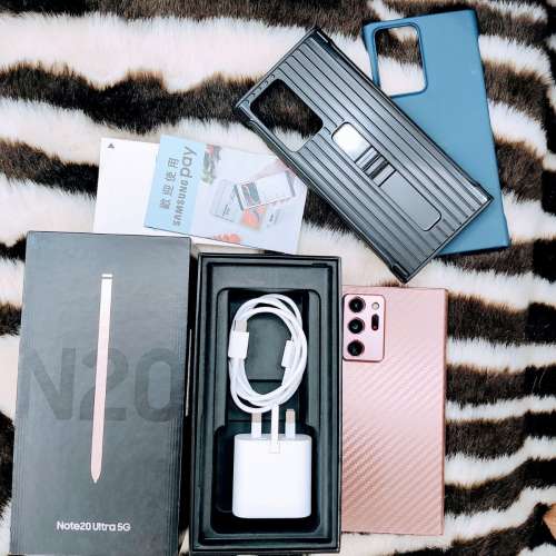 九成新香港行貨Samsung Note 20 Ultra 12+256gb