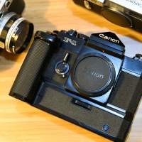 Canon F1 old 前期版 + Winder (A1 AE1 AV1 new FD 35mm 50mm 100mm)