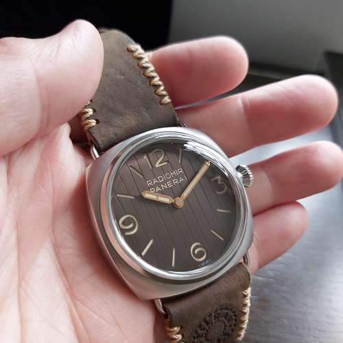 大減$4000平走💯罕見限量版 Panerai Radiomir Eilean PAM1243 ，超靚帆船甲板錶盤...