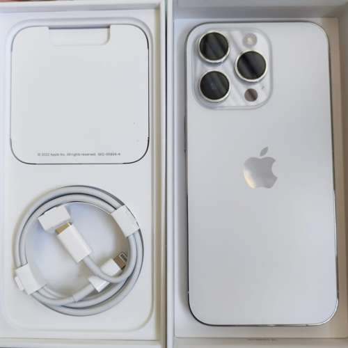 iphone14pro 99%新 銀色 128GB