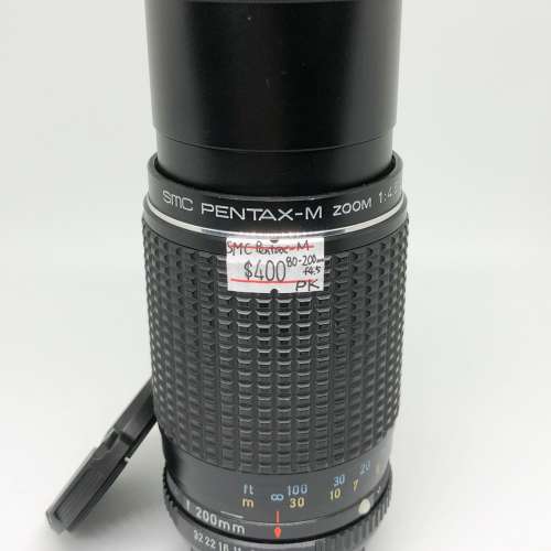 99% New Pentax SMC 80-200 F4.5手動鏡頭, 深水埗門市可購買