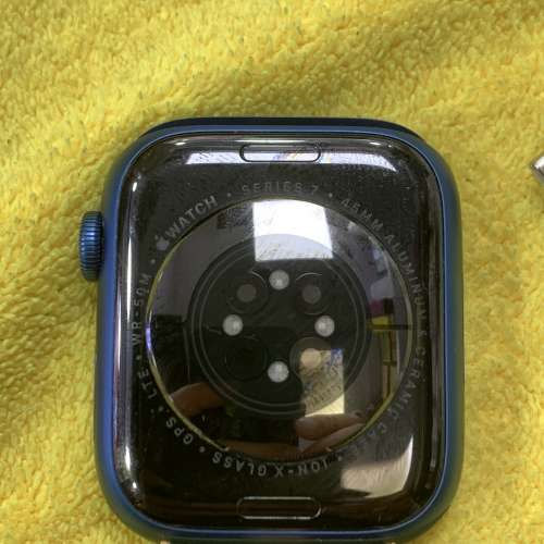 99%New Apple Watch S7 45mm LTE 藍色 有配件 香港行貨 自用首選